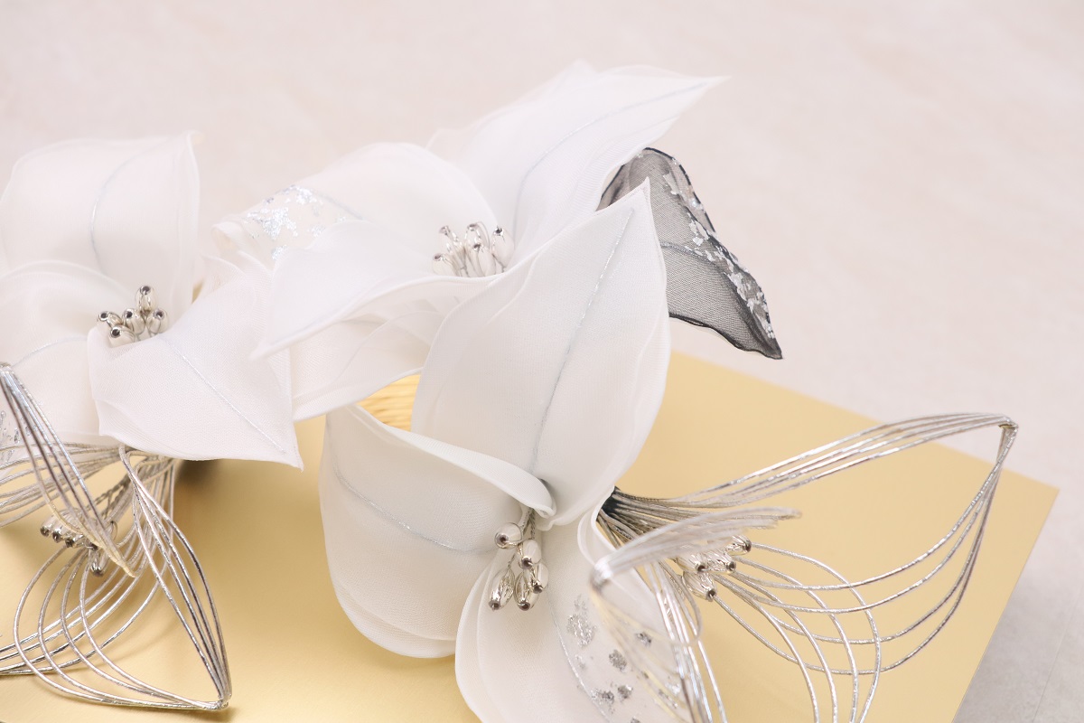 大人用 髪飾り 水引×ユリ RCH500-834 -2colors- - 画像 (15)