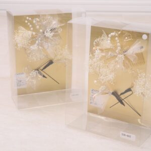 大人用　髪飾り 水引レース×カスミソウ①　RCH500-660　-2colors-