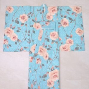 【特別現品】ラフィネココ祝着RC2407-ロザリーA　ブルー　