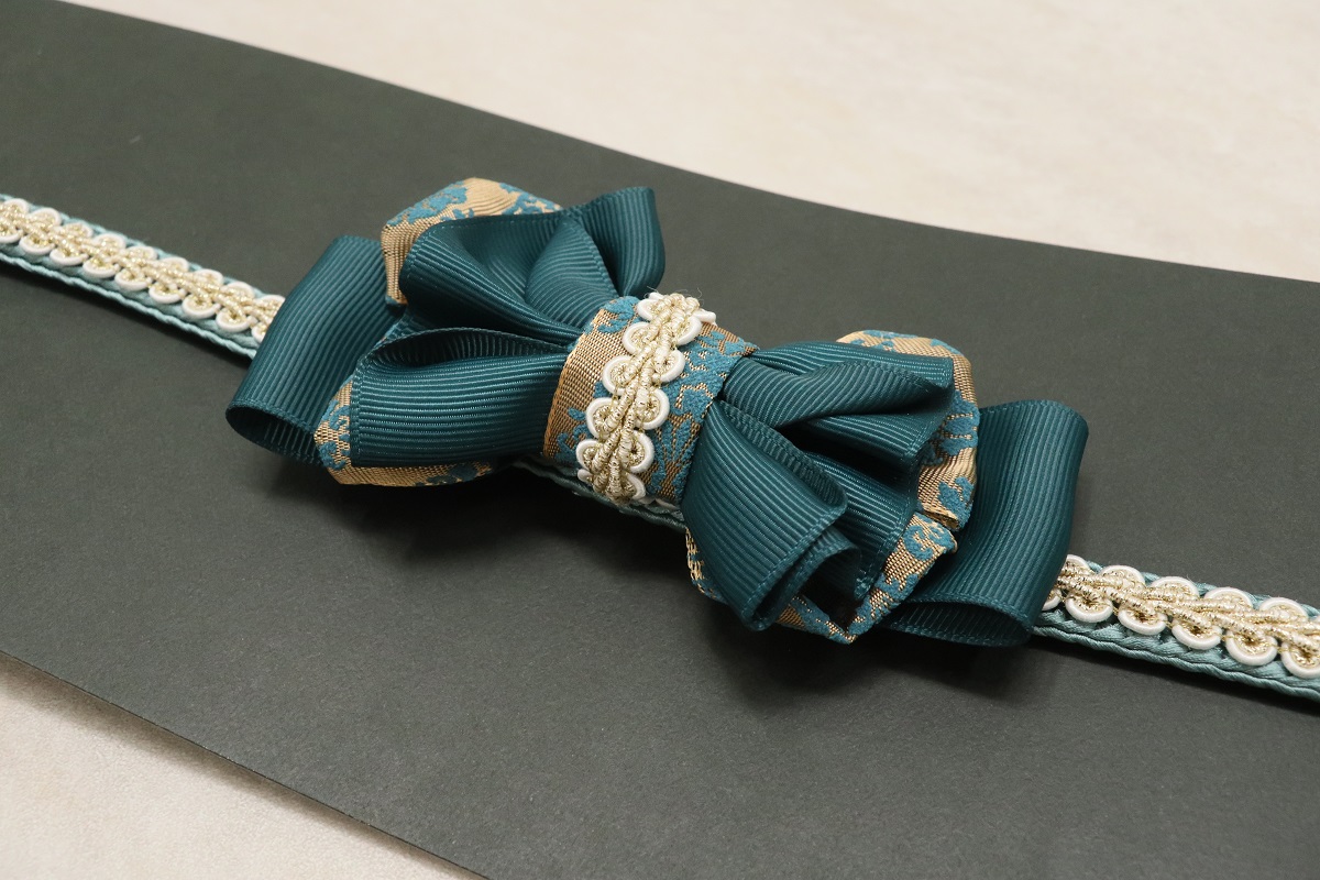 帯〆オリジナル ブリクソンリボン帯締め 5色展開 - 画像 (14)