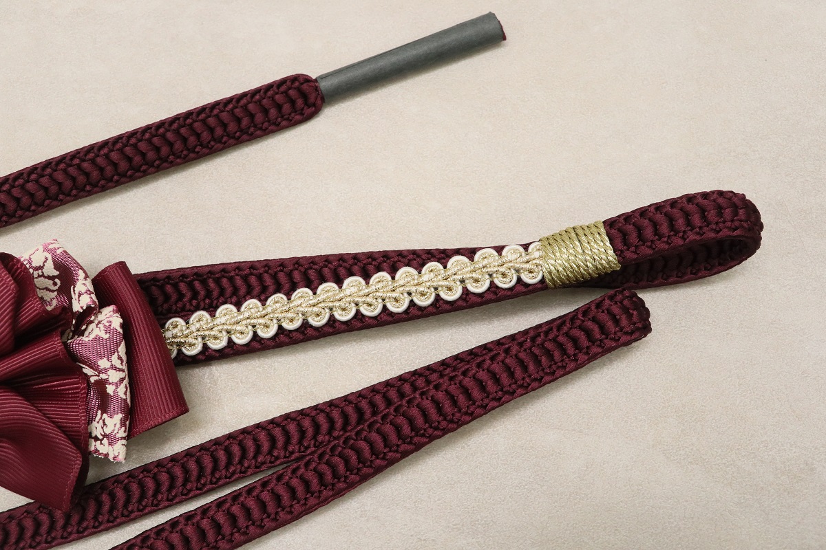 帯〆オリジナル ブリクソンリボン帯締め 5色展開 - 画像 (22)