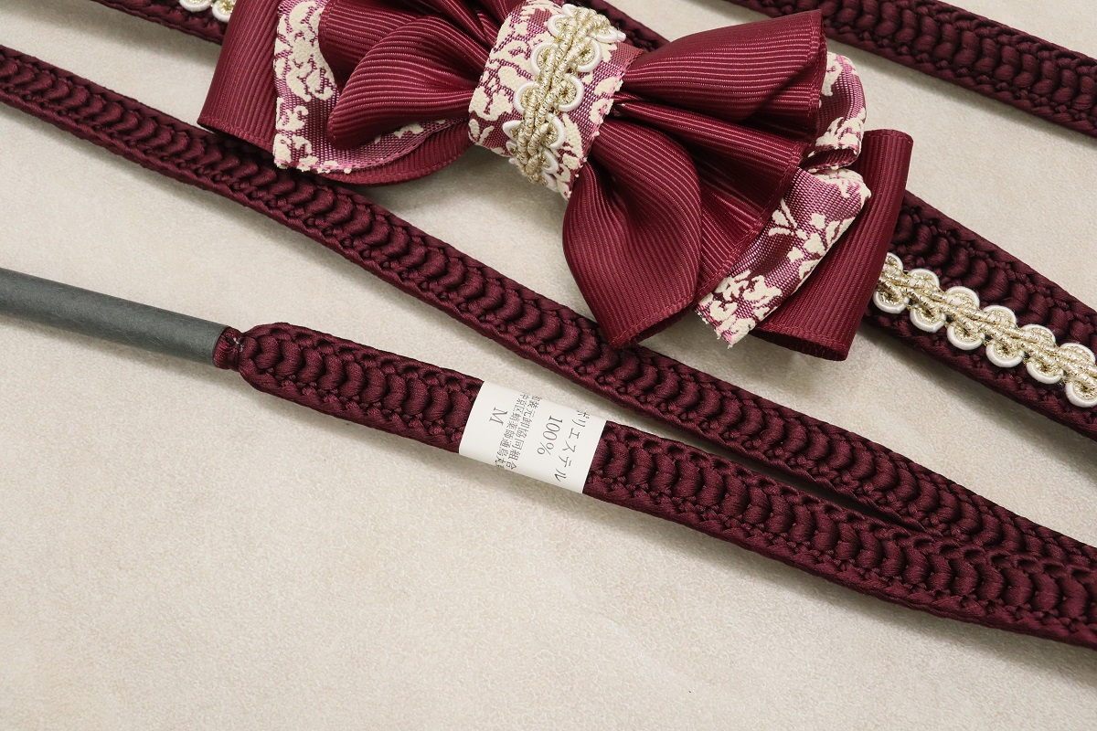 帯〆オリジナル ブリクソンリボン帯締め 5色展開 - 画像 (23)
