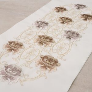 シルエリーししゅう半衿2408洋モチーフ華b