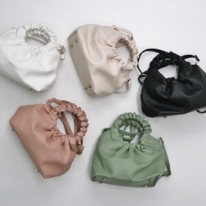 【アウトレット】合皮バッグフリル【各色】