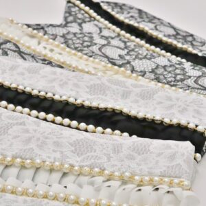 フリルレース&パール重ね衿palefu RKK-2407b 4type