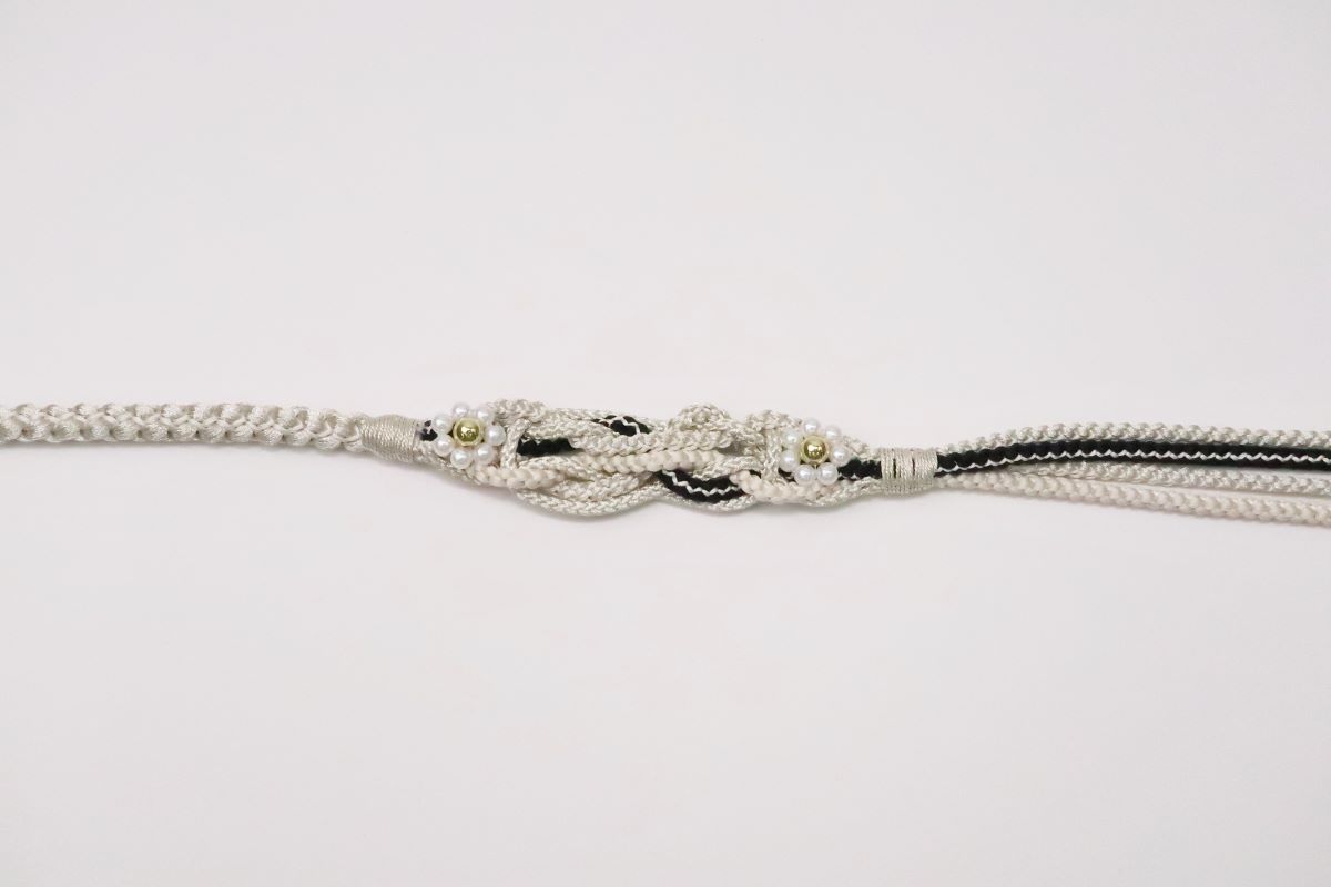 '-ラフィネオリジナル- 帯〆FKパーツ着脱式 RTO-03シルバー - 画像 (17)