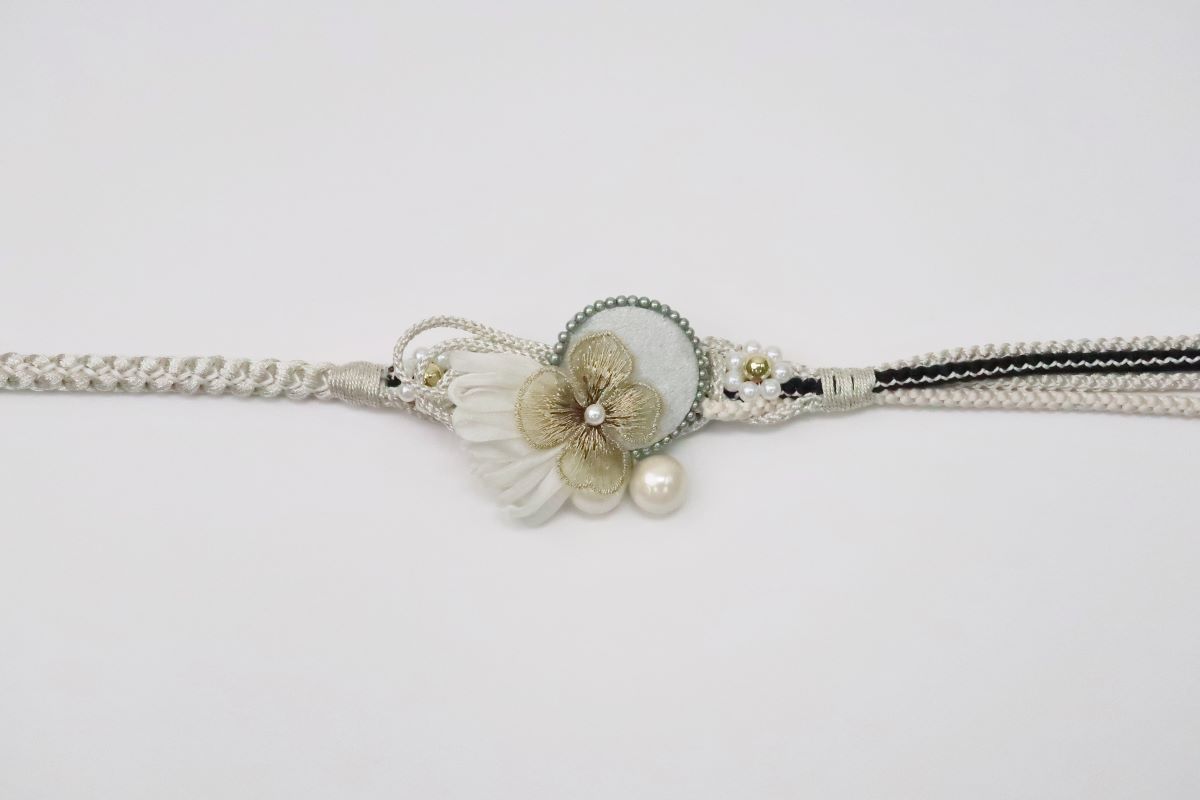 '-ラフィネオリジナル- 帯〆FKパーツ着脱式 RTO-03シルバー - 画像 (11)