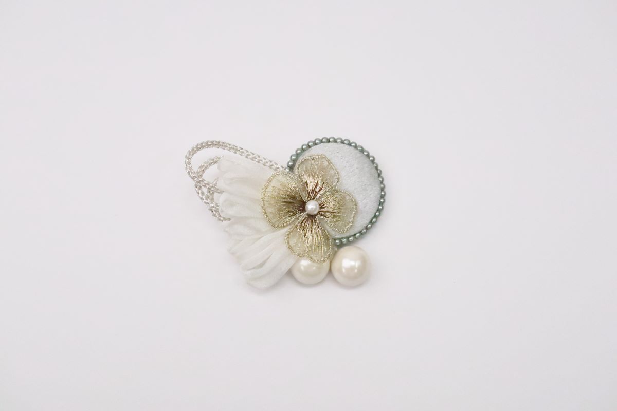 '-ラフィネオリジナル- 帯〆FKパーツ着脱式 RTO-03シルバー - 画像 (13)