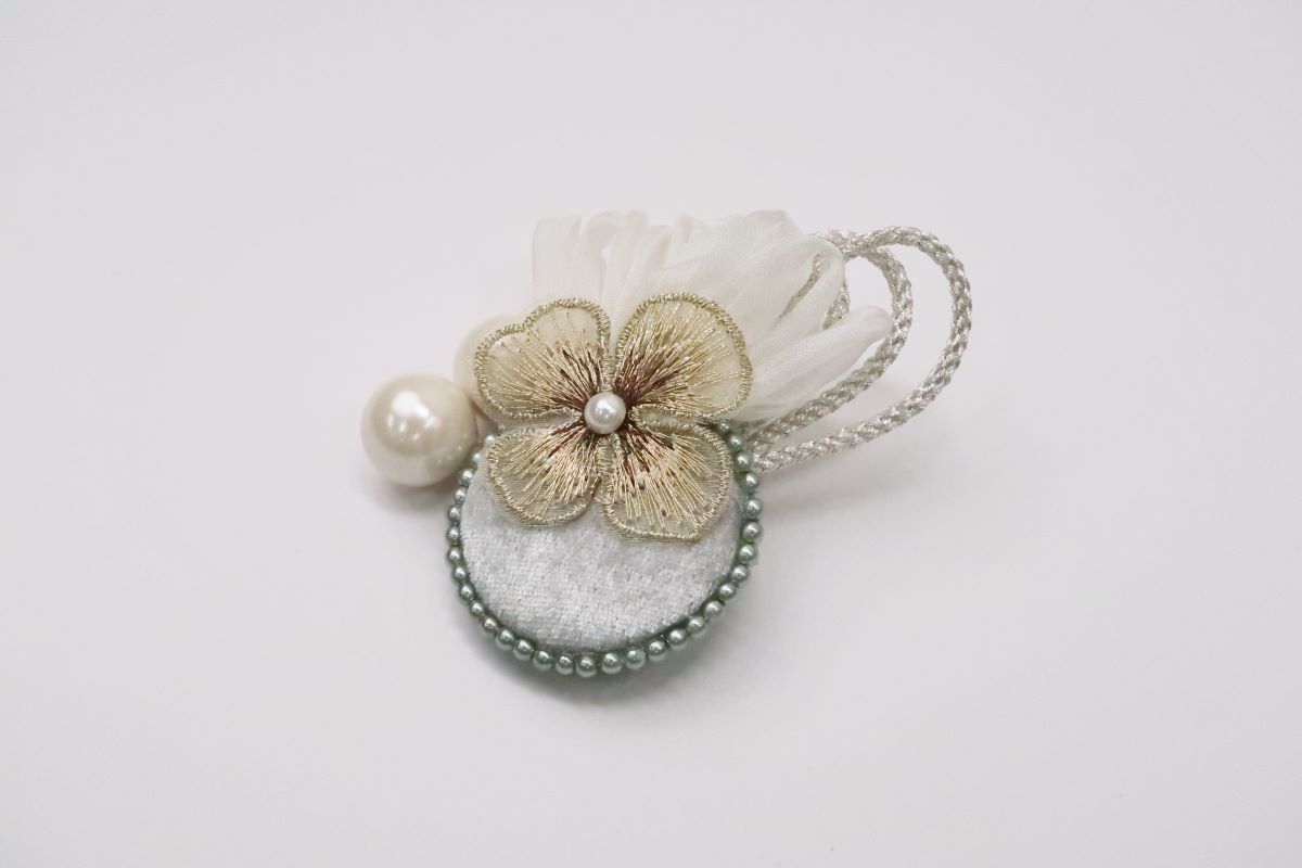 '-ラフィネオリジナル- 帯〆FKパーツ着脱式 RTO-03シルバー - 画像 (12)