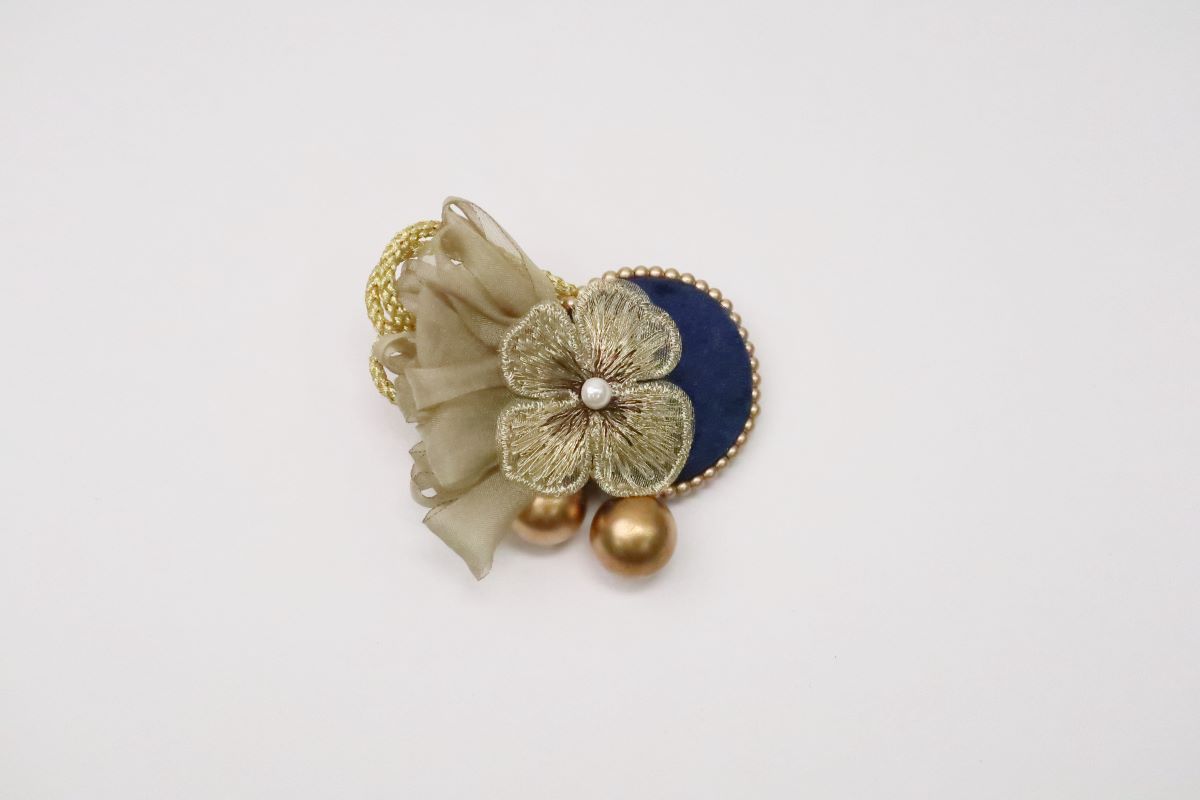 '-ラフィネオリジナル- 帯〆FKパーツ着脱式 RTO-03シルバー - 画像 (5)