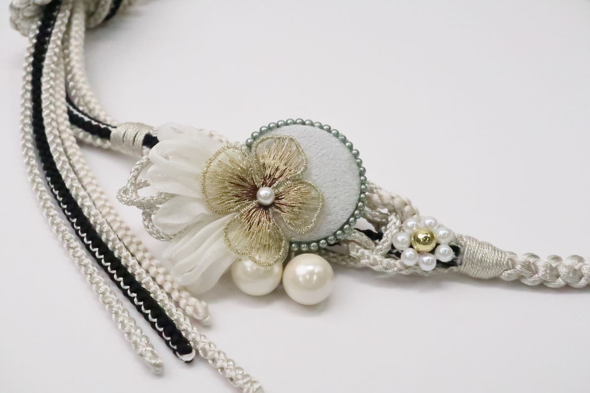 '-ラフィネオリジナル- 帯〆FKパーツ着脱式 RTO-03シルバー - 画像 (10)