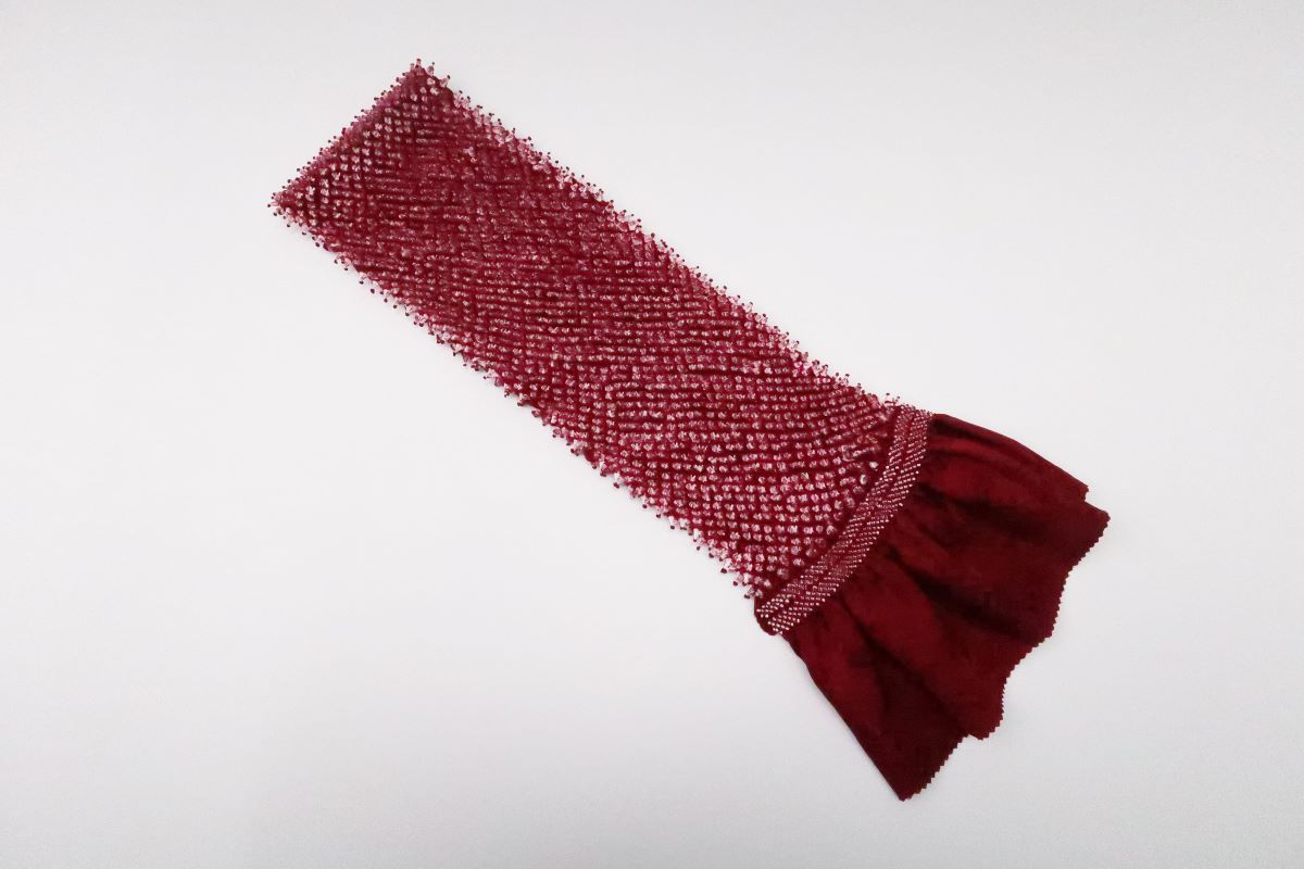 【正絹】ラフィネオリジナルカラー 唄絞り 帯揚 -4色展開- - 画像 (9)