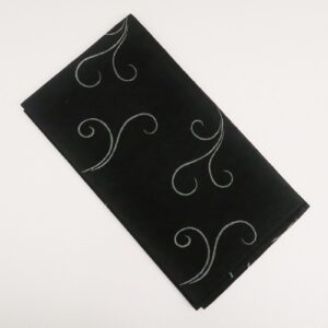 袋帯【正絹】振袖用RO2409-OF03　モール黒