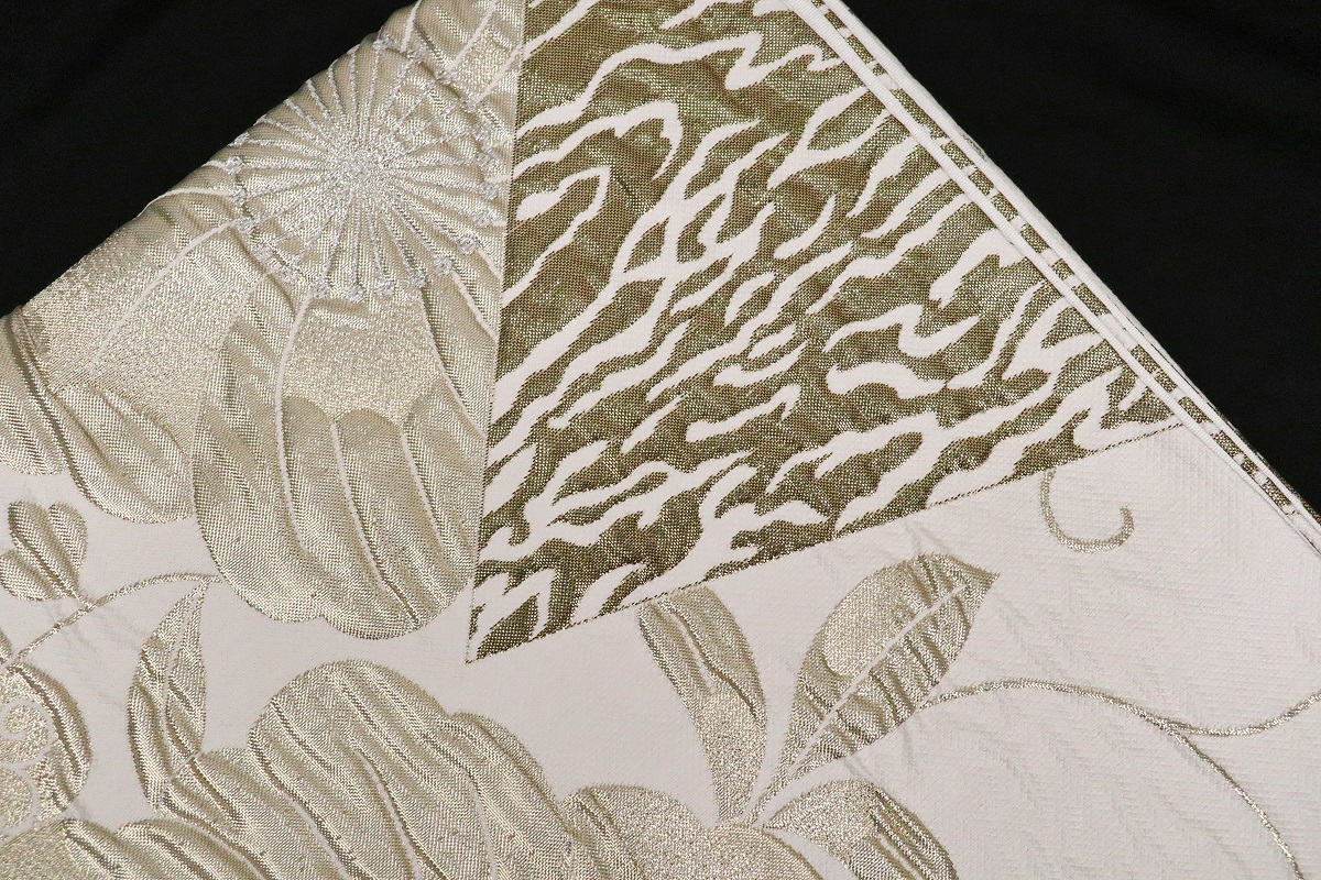 袋帯【正絹】振袖用RO2409-OS05aゼブラ箔 -5色- - 画像 (8)