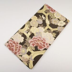 袋帯【正絹】振袖用 RO2409-MO03 こげ茶