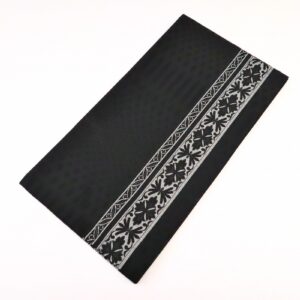 袋帯【正絹】振袖用 RO2409-MO10 黒銀