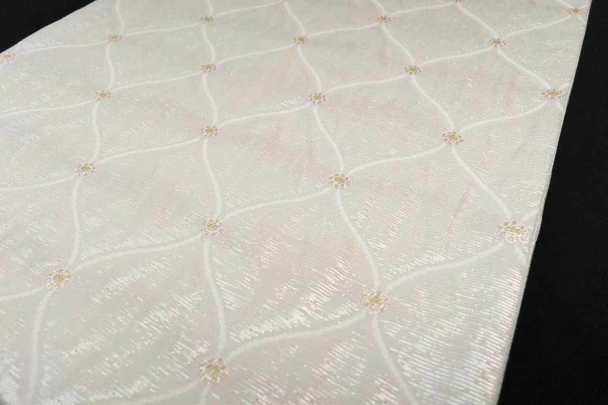 袋帯【正絹】ふくれ金よろけ　振袖用RFO-52　他2色　-3色展開- - 画像 (7)