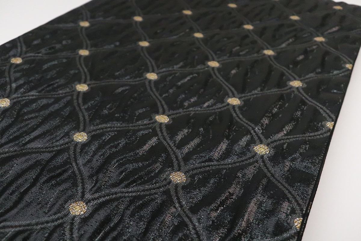 袋帯【正絹】ふくれ金よろけ　振袖用RFO-52　他2色　-3色展開- - 画像 (16)