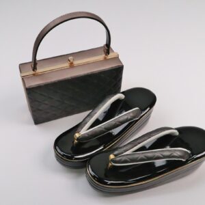 3段キルティング草履バッグセット【Lサイズのみ】振袖用 RM024-09