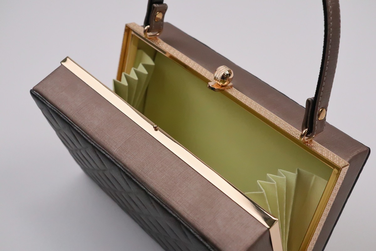 3段キルティング草履バッグセット【Lサイズのみ】振袖用 RM024-09 - 画像 (6)