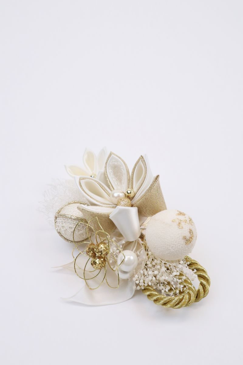 大人用 髪飾り RCH500-899パールつまみ オフ白 - 画像 (2)