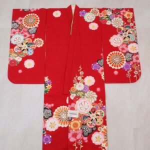 しゃれっこ 7歳きもの -№.「760」赤