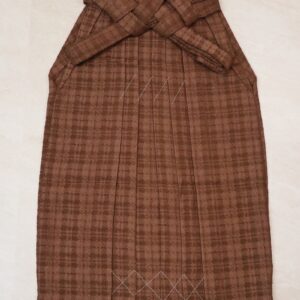 【アウトレット】男児・メンズ袴（75・80・93cm）　茶チェック