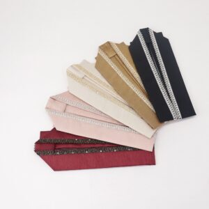 レース＆ストーン　重ね衿　shangrila　3type