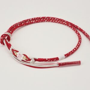 帯〆　国産TOJ-0125b　赤