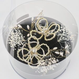 髪飾り大人用 400-619ゴールド セパレートタイプ