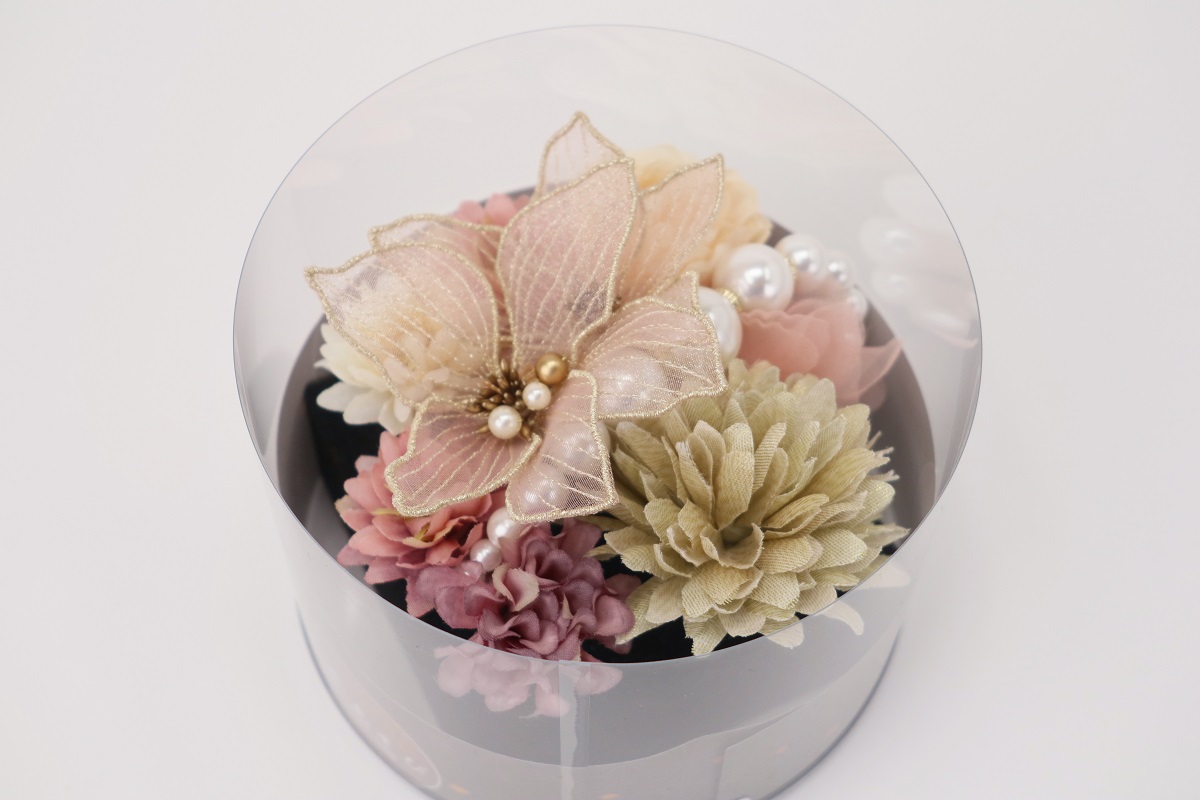 髪飾り大人用 US-T7-1001髪飾り ピンク - 画像 (2)