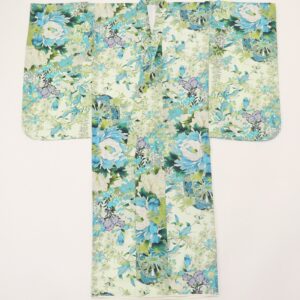 特別現品ラフィネココ10歳用きもの No,「RTJ2504-10jc」グリーン