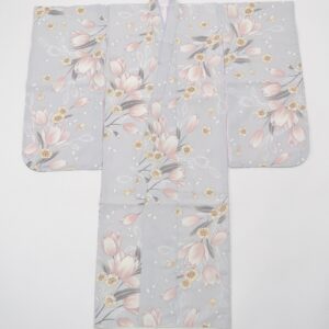 7才四つ身「RMB2504-7d」 グレー