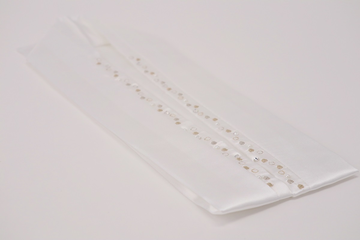 重衿【正絹】小粒ししゅう&ラインパール-teard- -8色- - 画像 (8)