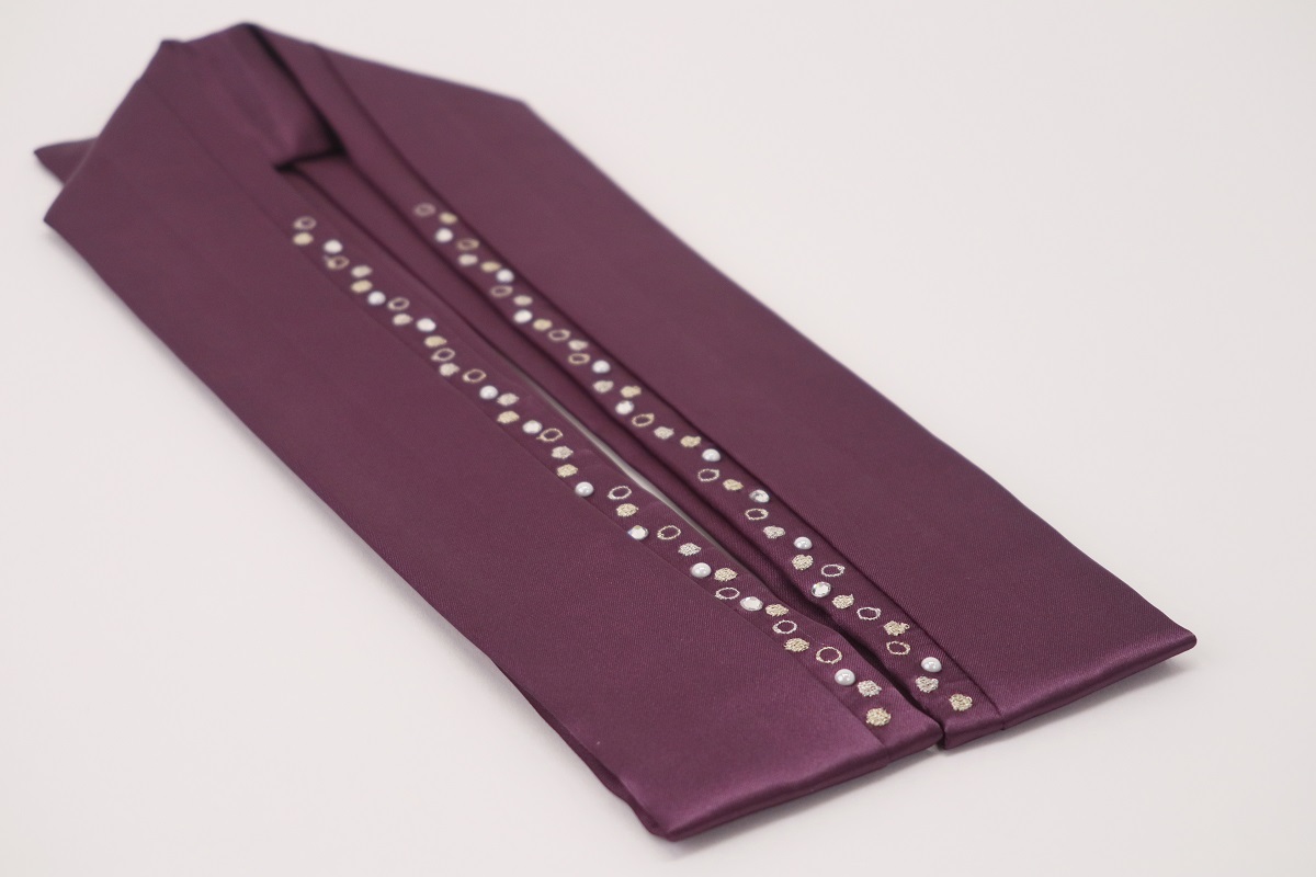 重衿【正絹】小粒ししゅう&ラインパール-teard- -8色- - 画像 (32)