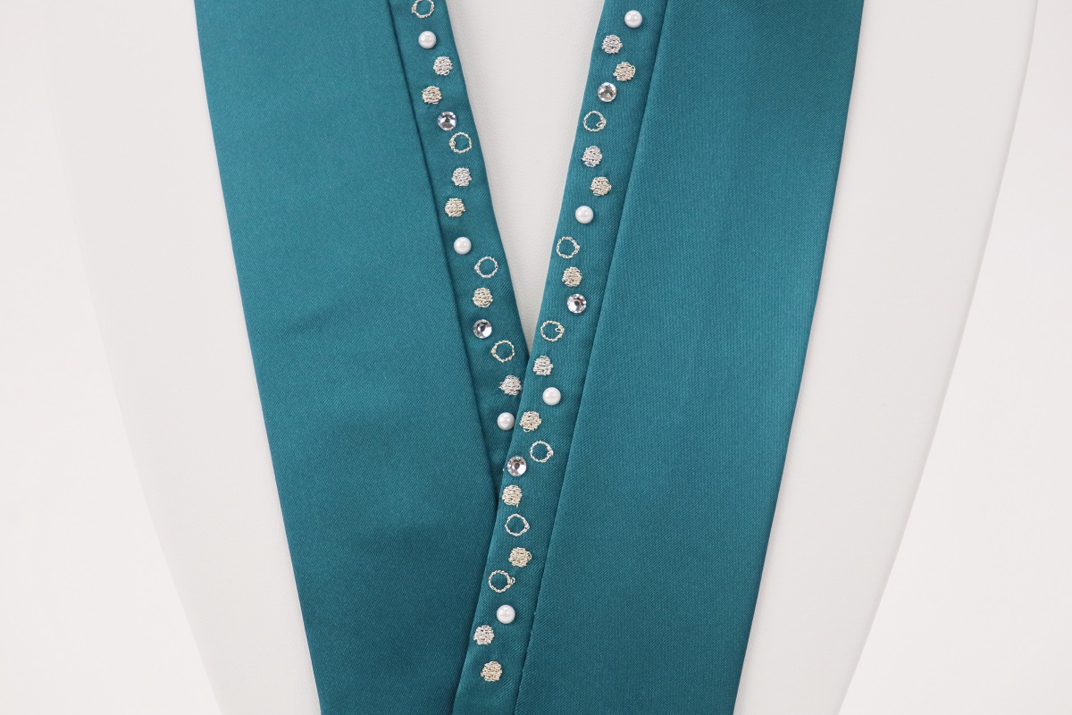 重衿【正絹】小粒ししゅう&ラインパール-teard- -8色- - 画像 (35)