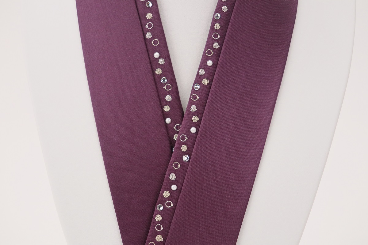 重衿【正絹】小粒ししゅう&ラインパール-teard- -8色- - 画像 (29)