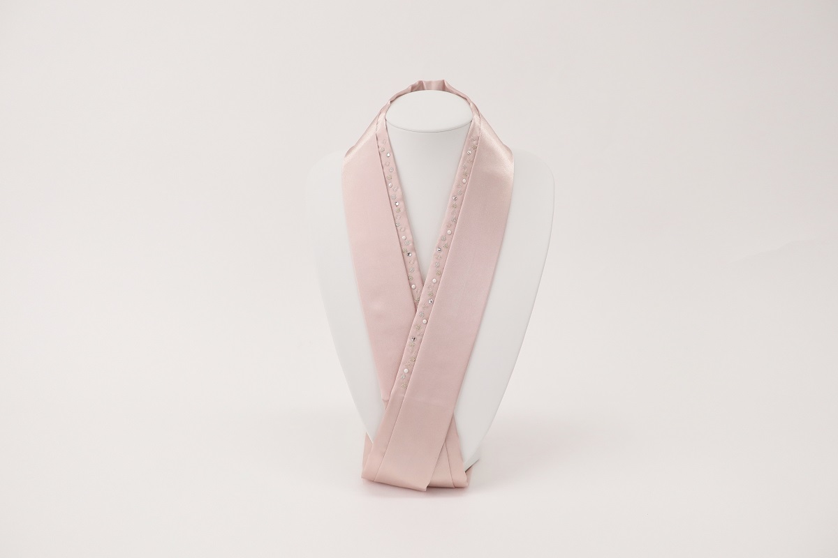 重衿【正絹】小粒ししゅう&ラインパール-teard- -8色- - 画像 (18)