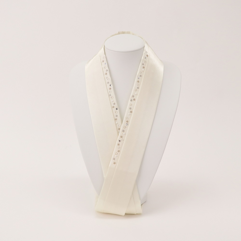 重衿【正絹】小粒ししゅう&ラインパール-teard- -8色- - 画像 (10)