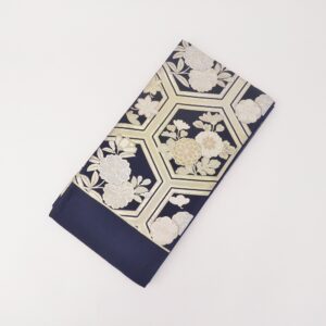 【アウトレット】袋帯【正絹】振袖用 RO0525-Od02紺