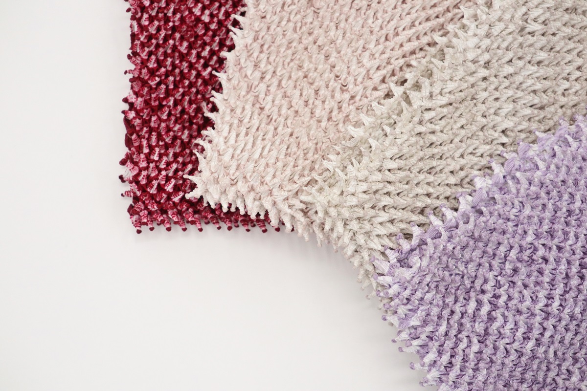 【正絹】ラフィネオリジナルカラー 唄絞り 帯揚 -4色展開- - 画像 (3)