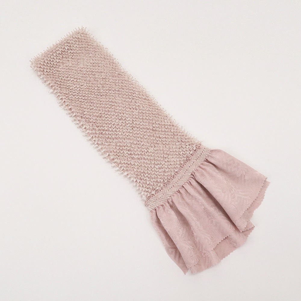 【正絹】ラフィネオリジナルカラー 唄絞り 帯揚 -4色展開- - 画像 (4)