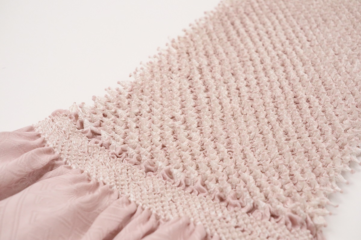 【正絹】ラフィネオリジナルカラー 唄絞り 帯揚 -4色展開- - 画像 (7)