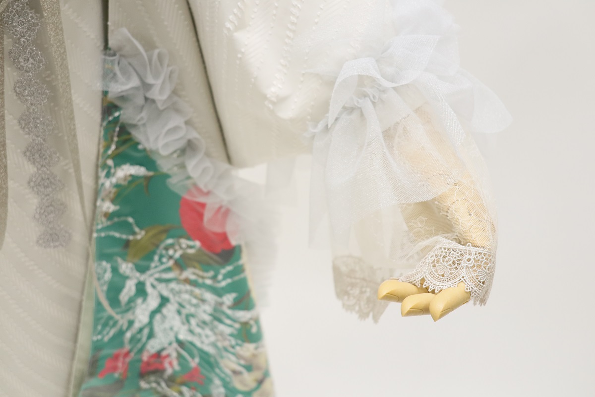 デザイン振袖 「リューサ・ローズ」DK-006A グリーン - 画像 (12)