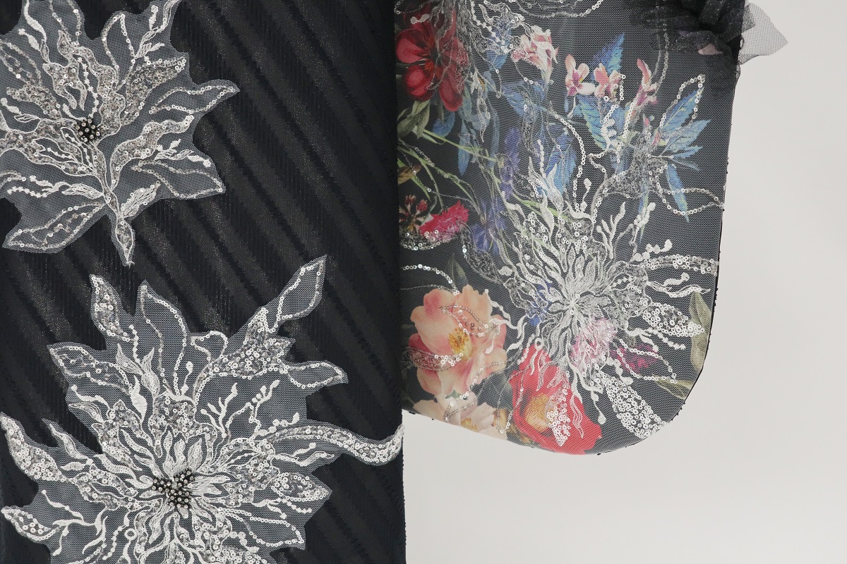 デザイン振袖 「リューサ・ローズ」DK-006C ブラック - 画像 (15)