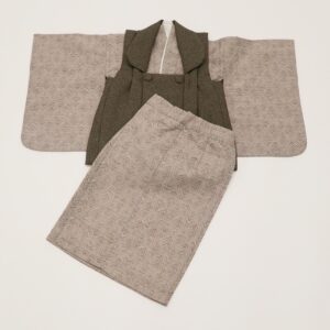 【特別現品】1歳用被布アンサンブル（二部式）　RTG2508-1h