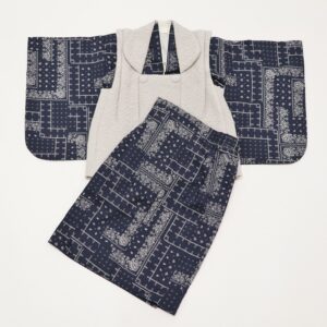 【特別現品】1歳用被布アンサンブル（二部式）　RTG2508-1g