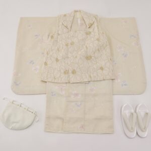 【特別現品】3歳女児被布セット　No,「RTG2509-3d」