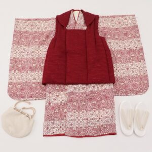 【特別現品】3歳女児被布セット No,「RTG2509-3f」