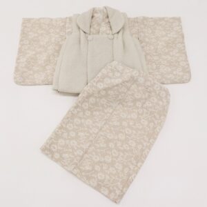 【特別現品】1歳用被布アンサンブル（二部式）　RTG2509-1e